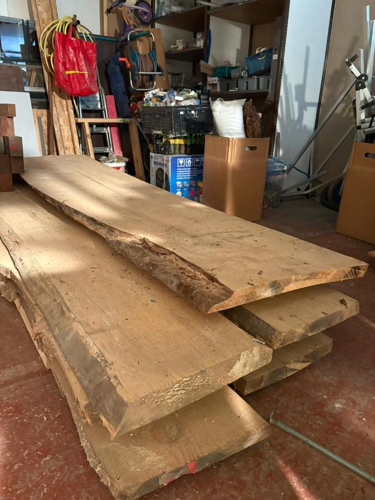 Grenen planken – diverse maten (set van 10 stuks), Doe-het-zelf en Verbouw, Hout en Planken, Ophalen, 25 tot 50 mm, Grenen, Zo goed als nieuw