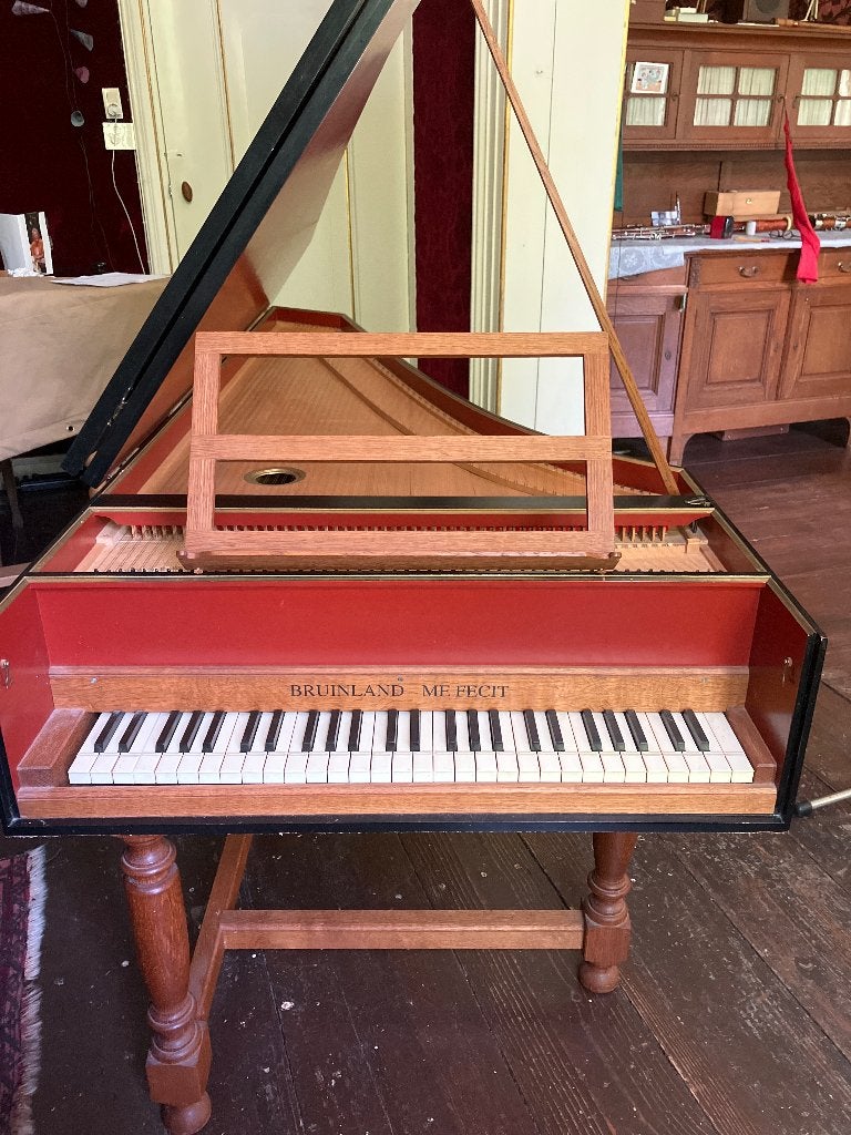 Clavecimbel, Muziek en Instrumenten, Snaarinstrumenten | Klavecimbels, Ophalen of Verzenden, Gebruikt