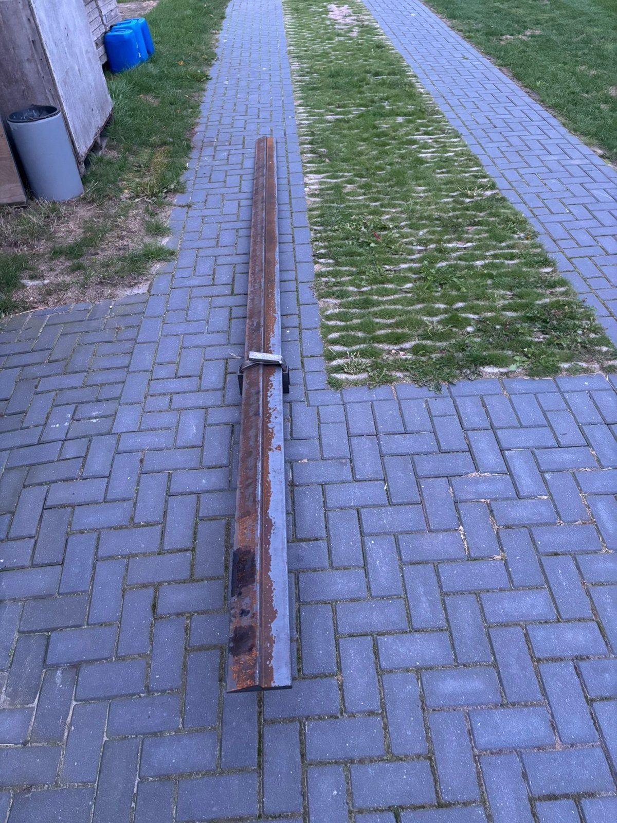 Voorzet mes kraanbak shovelbak 432 cm, Ophalen, Zo goed als nieuw