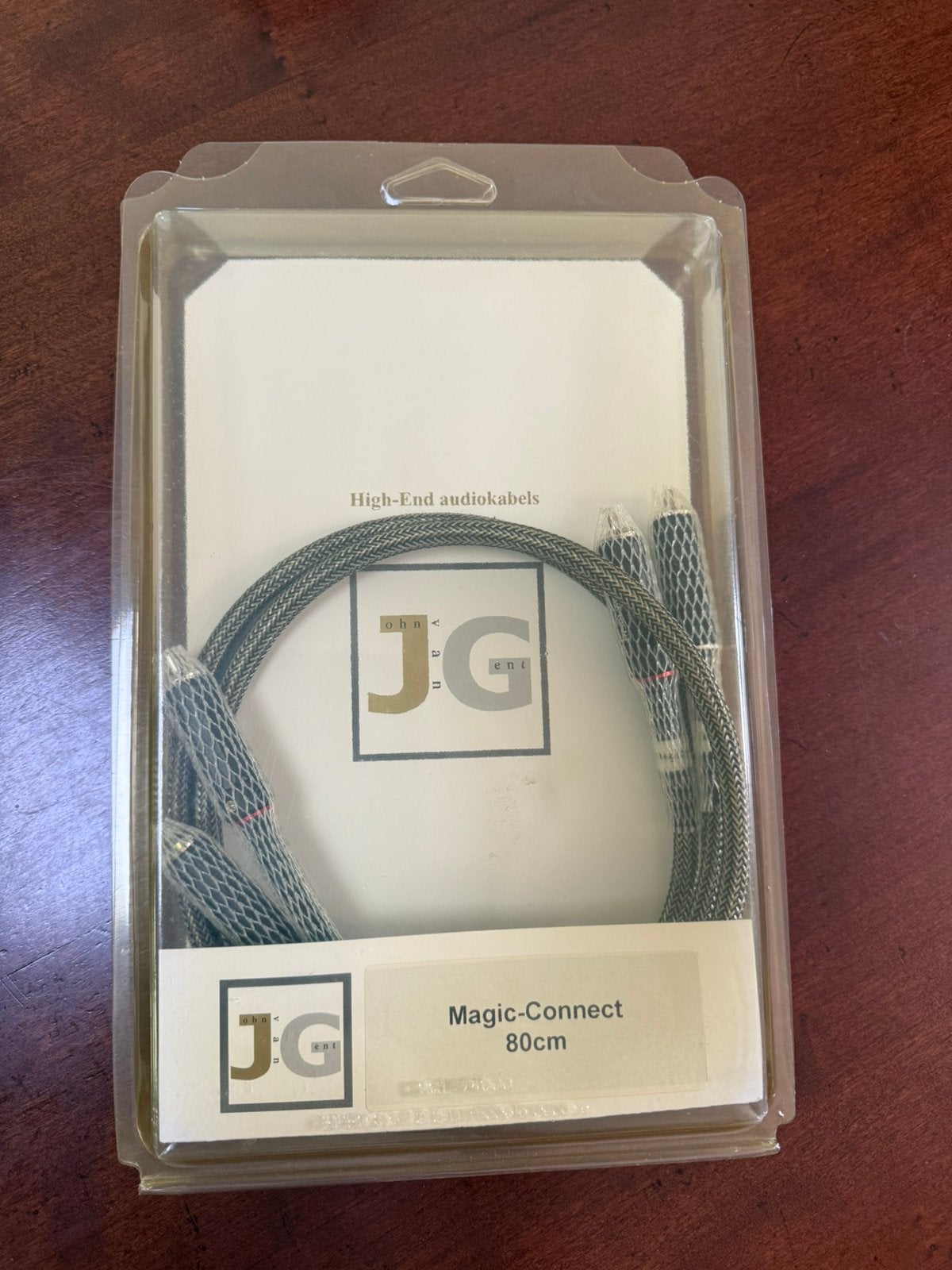 John van Gent Magic Connect 80cm RCA NOS, Audio, Tv en Foto, Ophalen of Verzenden, Nieuw, Minder dan 2 meter, Interlink-kabel