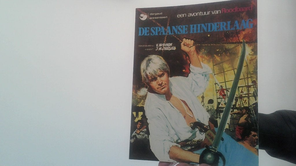 roodbaard nr 7 de spaanse hinderlaag oberon uit 1978, Eén stripboek, Ophalen of Verzenden, Zo goed als nieuw