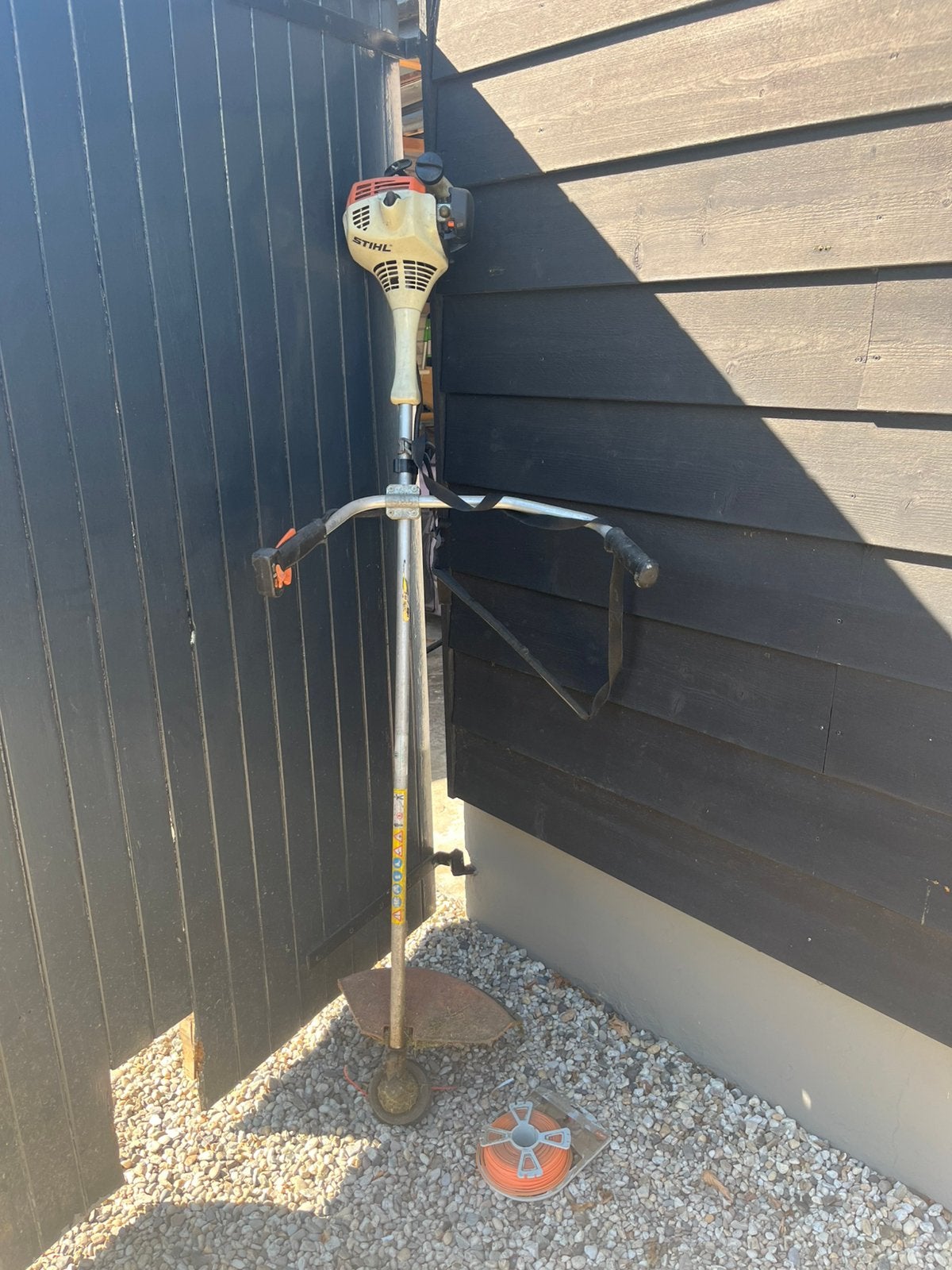 Stihl FS 55 bosmaaier, Ophalen, Gebruikt, Benzine