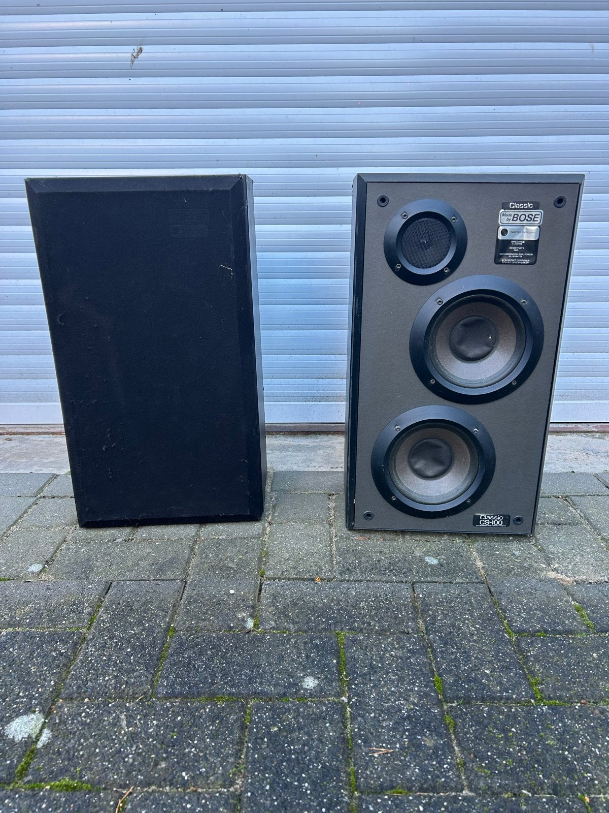 Bose Speakers CS-100 - Vintage Stereo Speakers, Audio, Tv en Foto, Luidsprekers, Stereo speakers, Gebruikt, Ophalen of Verzenden
