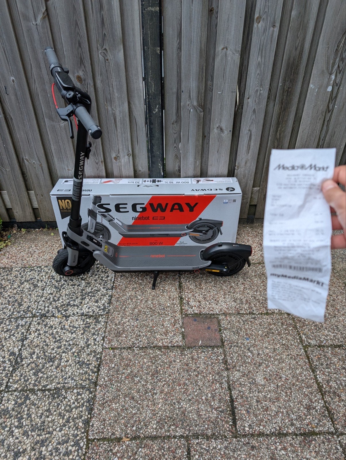 Segway Ninebot E3 elektrische step - slecht 125 km gereden, Ophalen, Zo goed als nieuw, Elektrische step (E-scooter), Segway Ninebot