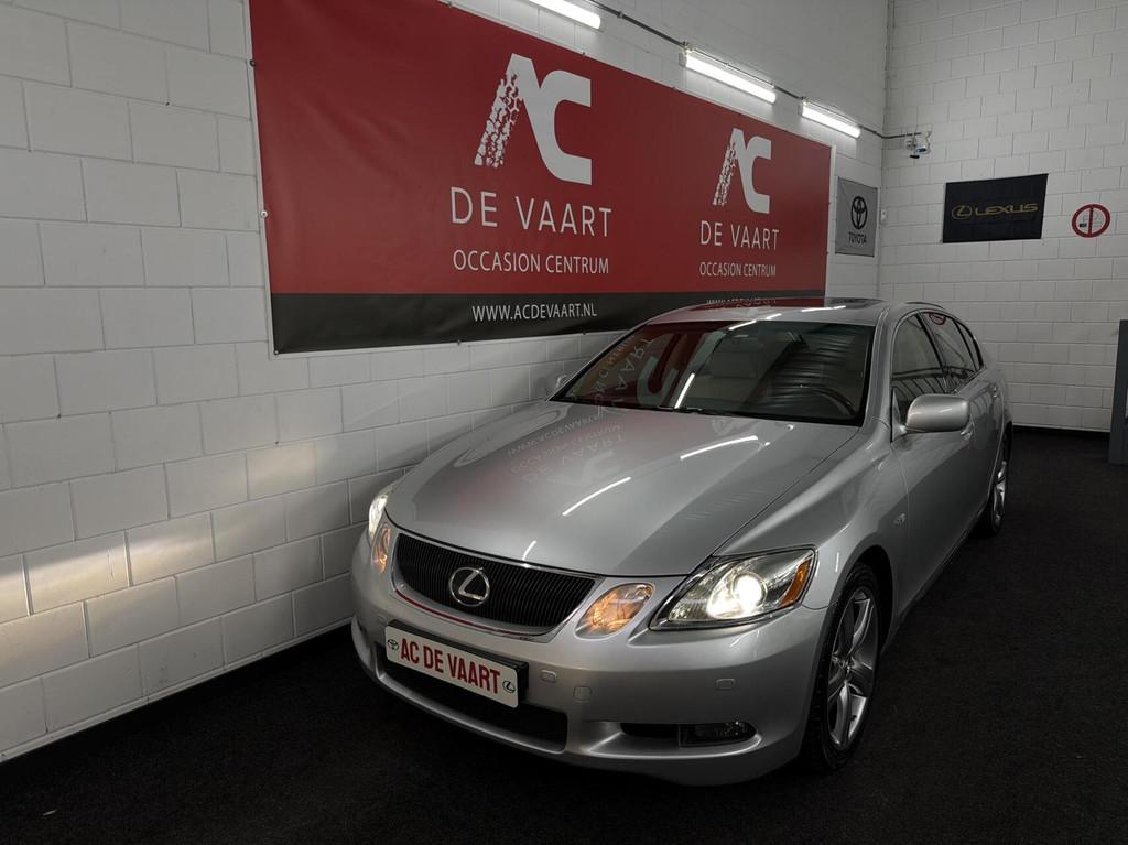 Lexus GS 300 President - DEALERONDERHOUD/OPENDAK/LEER/NAP, Auto's, Lexus, Automaat, Gebruikt, 2000 kg, Bedrijf