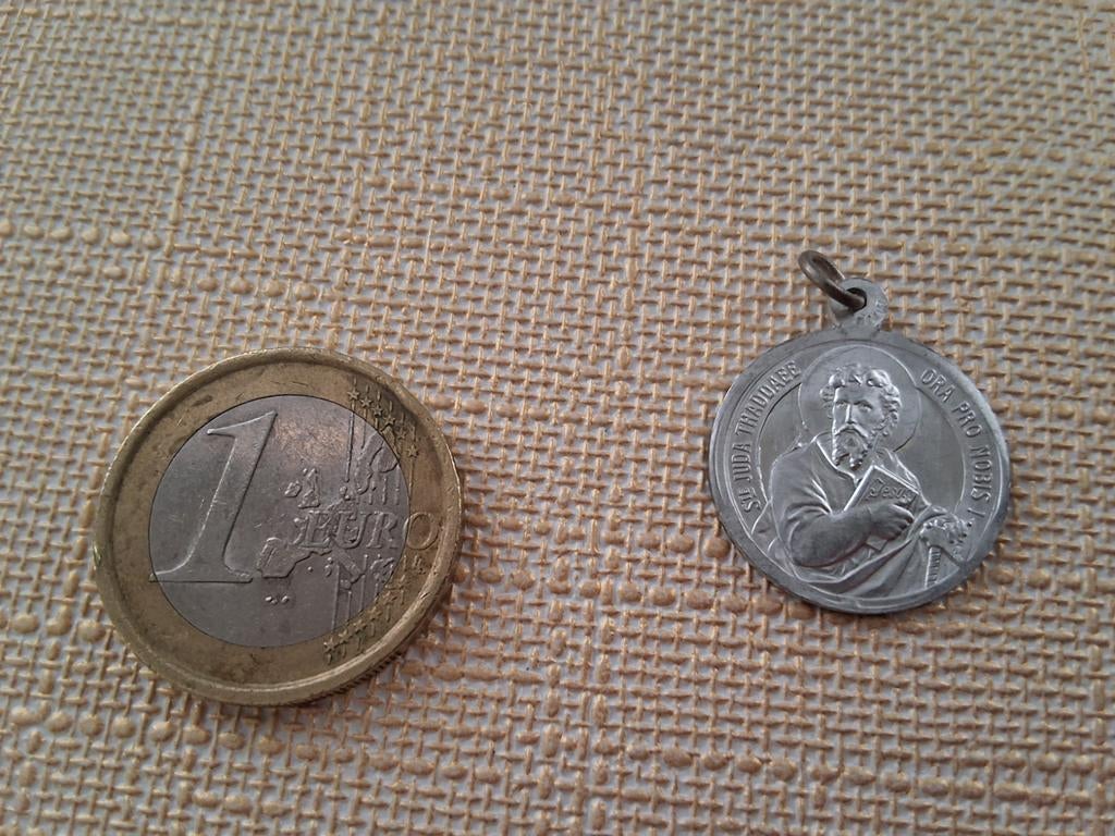 Sint-Juda Thaddeüs Medaille - Beschermheilige, Ophalen of Verzenden