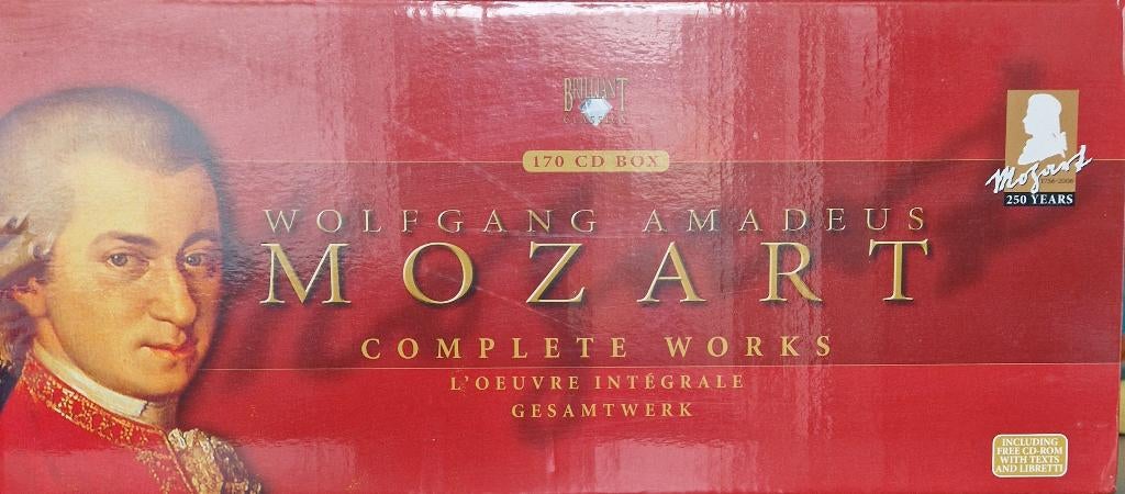 CD-Klassiek W.A. Mozart, Ophalen, Boxset, Overige typen, Zo goed als nieuw