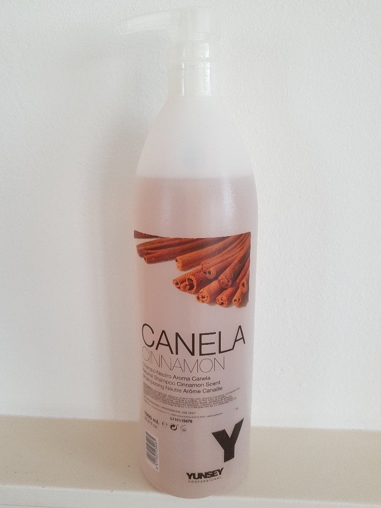 Yunsey Canela (Cinnamon) Shampoo 1L, Ophalen of Verzenden, Nieuw, Shampoo of Conditioner