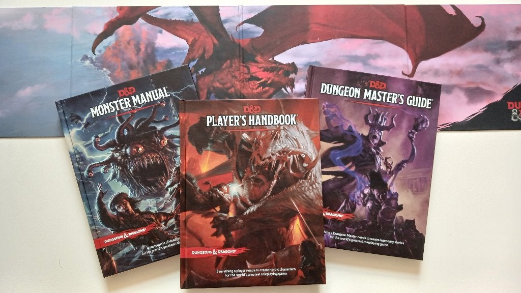 D&D Rulebook Gift Set, Vijf spelers of meer, Ophalen of Verzenden, Gebruikt, Wizards of the Coast