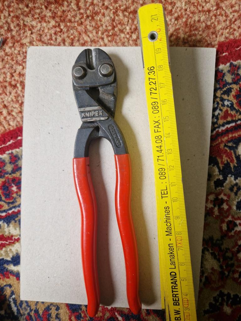 Knipex boutentang, Ophalen of Verzenden, Gebruikt