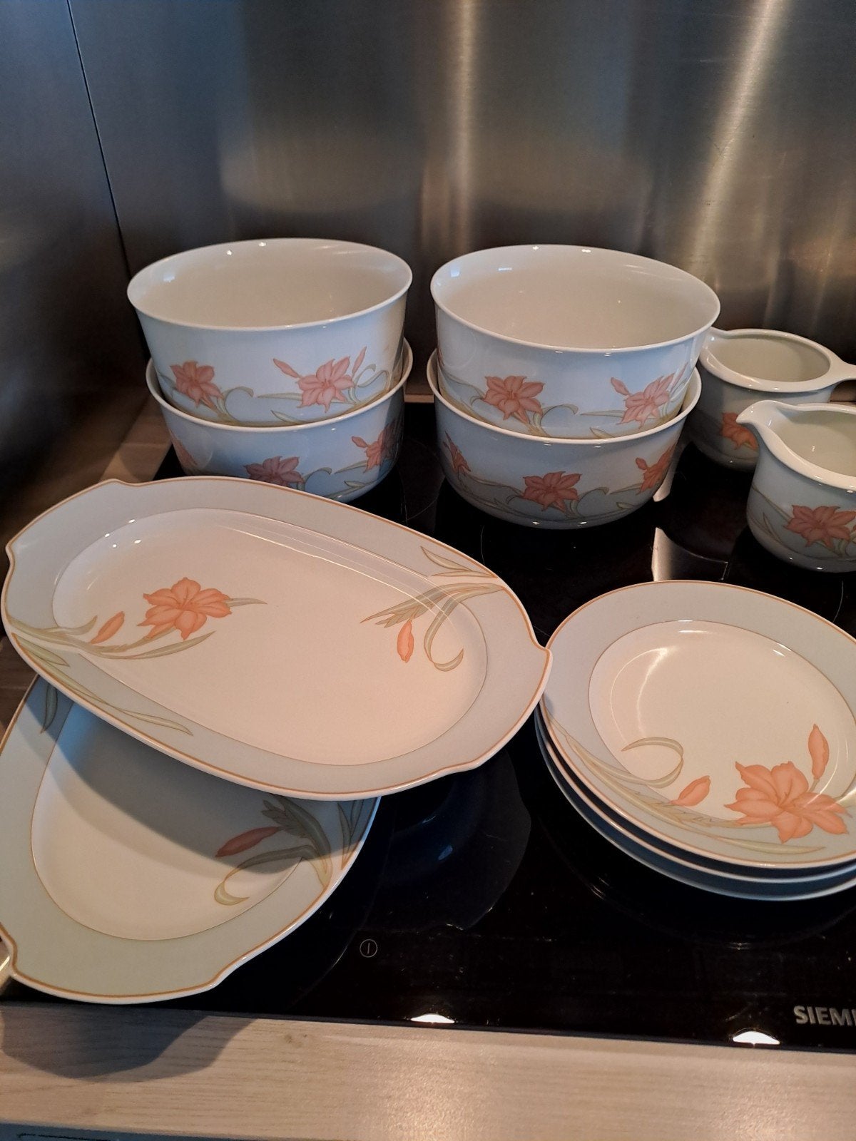 JLMENAU Henneberg Porzellan servies - Made in GDR, Ophalen, Overige merken, Vintage, Zo goed als nieuw