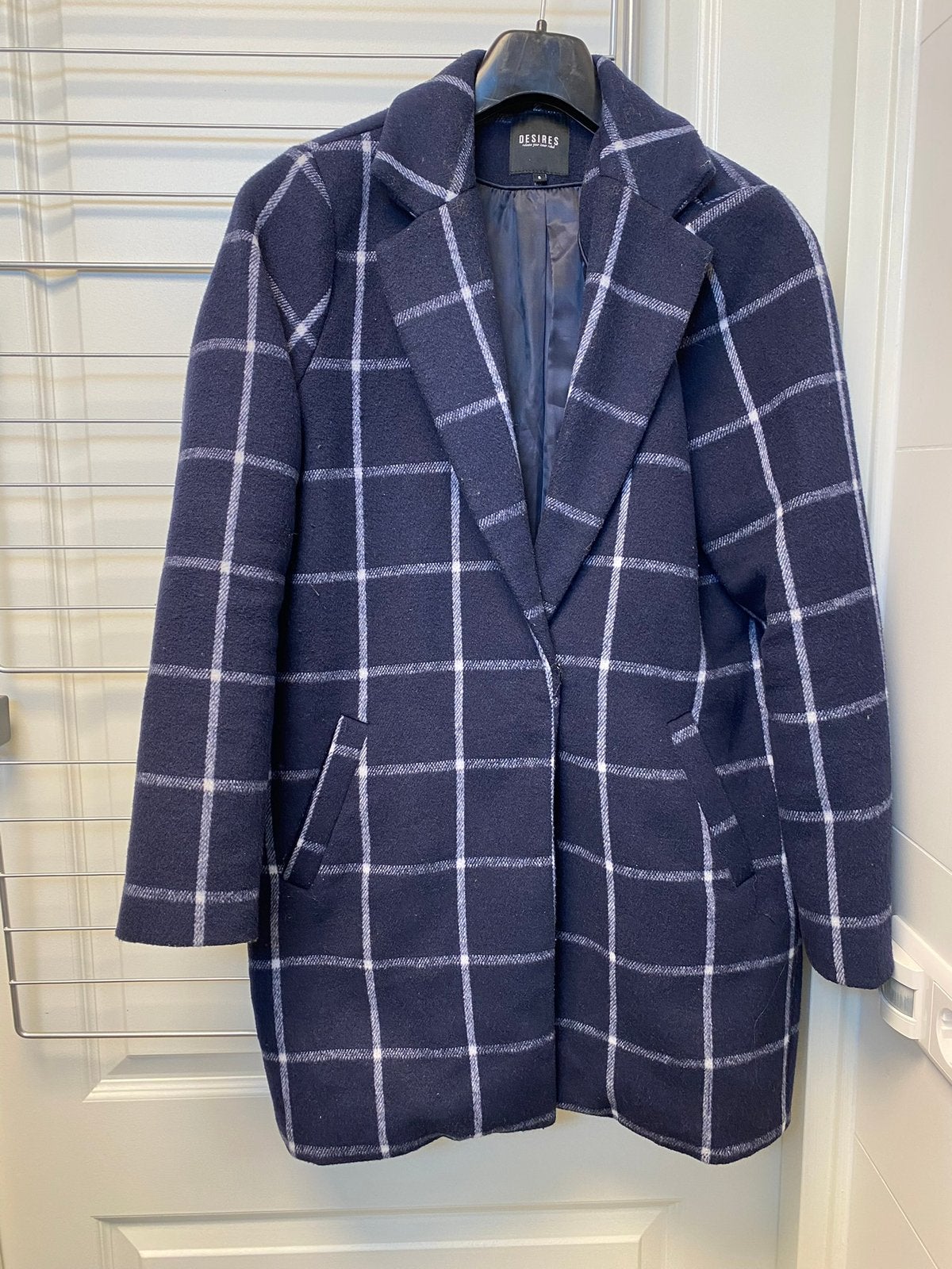 Winterjas Desires, Kleding | Dames, Ophalen of Verzenden, Zo goed als nieuw, Maat 36 (S), Blauw