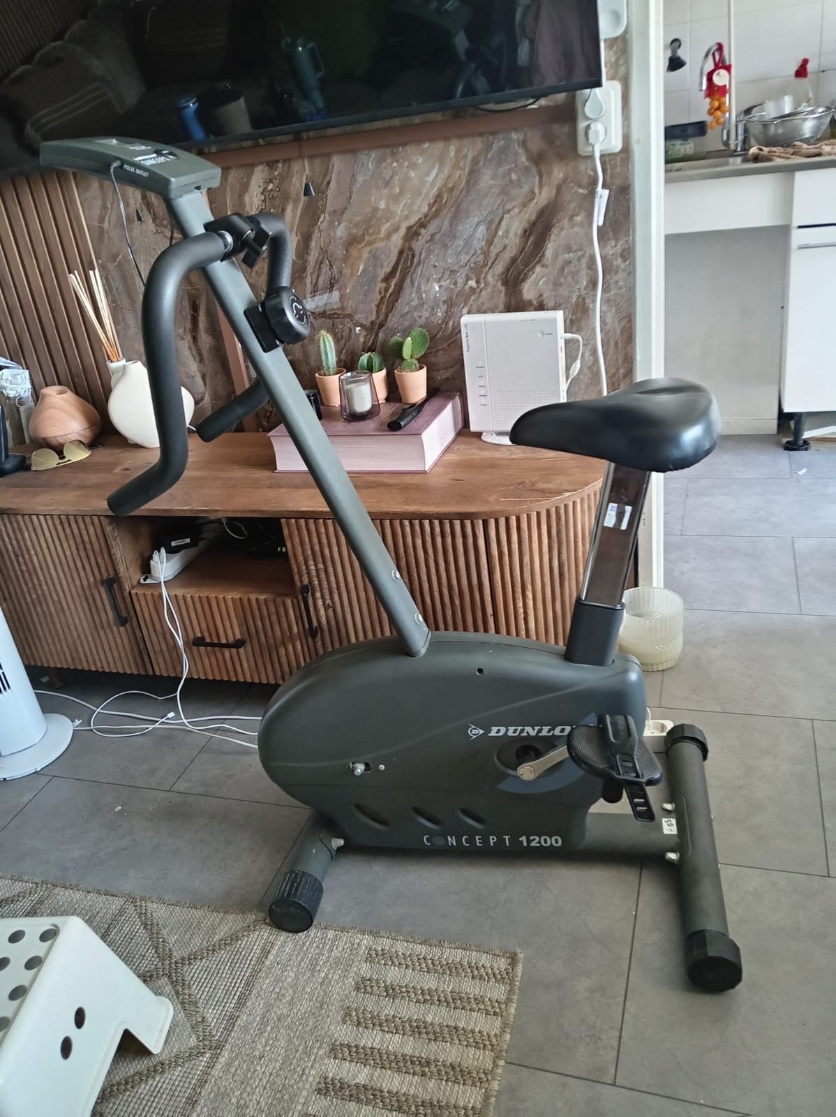 Dunlop Concept 1200 Hometrainer - Zo goed als nieuw, Ophalen, Zo goed als nieuw, Metaal, Benen