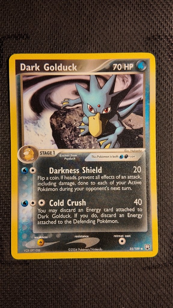 Dark Golduck 35 Team Rocket Returns | Pokemon kaart, Ophalen, Losse kaart