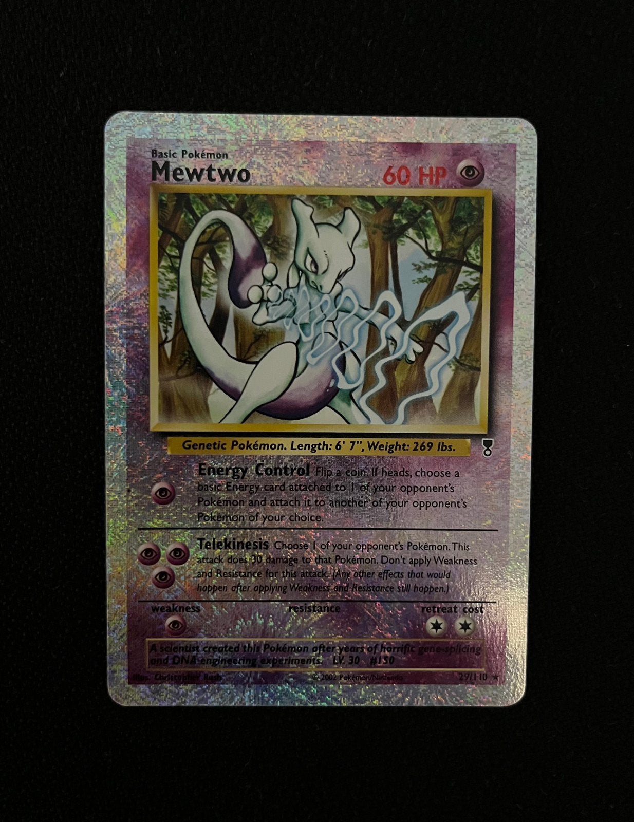 Mewtwo #29 [Reverse] - Legendary Collection, Ophalen of Verzenden, Zo goed als nieuw, Losse kaart
