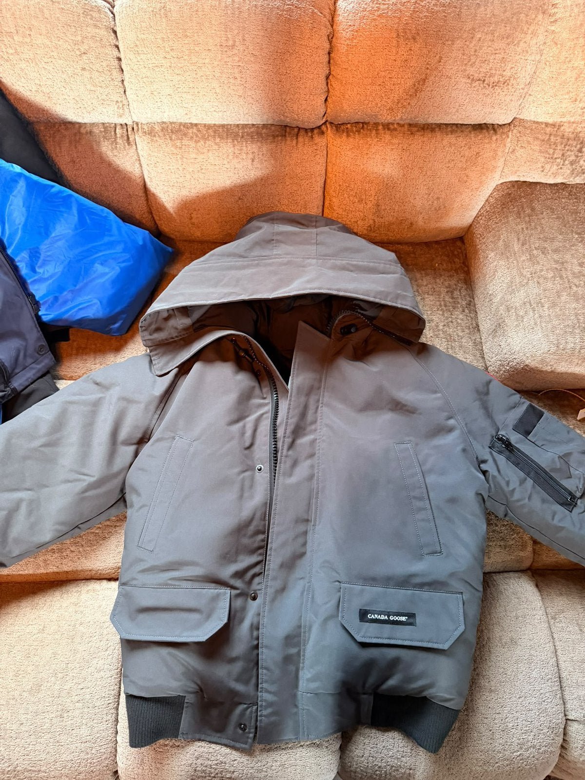 Originele Canada Goose Bomber, Ophalen, Nieuw, Maat 46 (S) of kleiner, Zwart