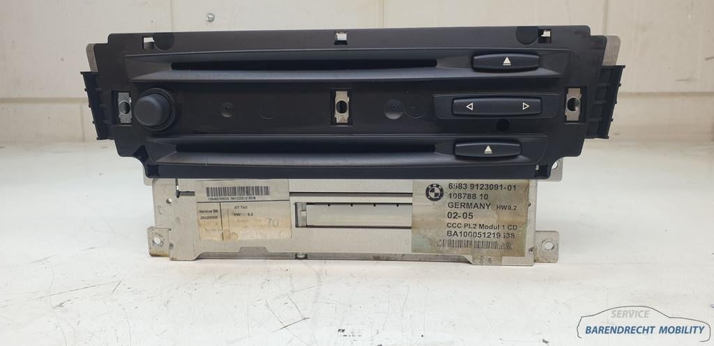 CCC Navigatie module E90 3 serie BMW professional 9123091 DV, Auto-onderdelen, Dashboard en Schakelaars, BMW, Gebruikt, Ophalen of Verzenden