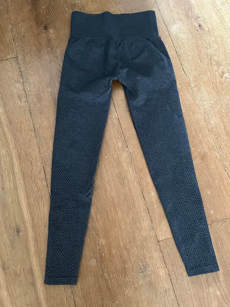 H&M Sport Legging - Maat XS - dames, Kleding | Dames, Sportkleding, Ophalen of Verzenden, Maat 34 (XS) of kleiner, Grijs, Fitness of Aerobics