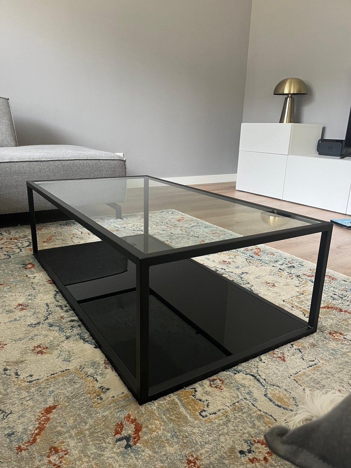 Blackhill salontafel van Kave Home, Huis en Inrichting, Tafels | Salontafels, Ophalen, Gebruikt, 100 tot 150 cm, 50 tot 100 cm