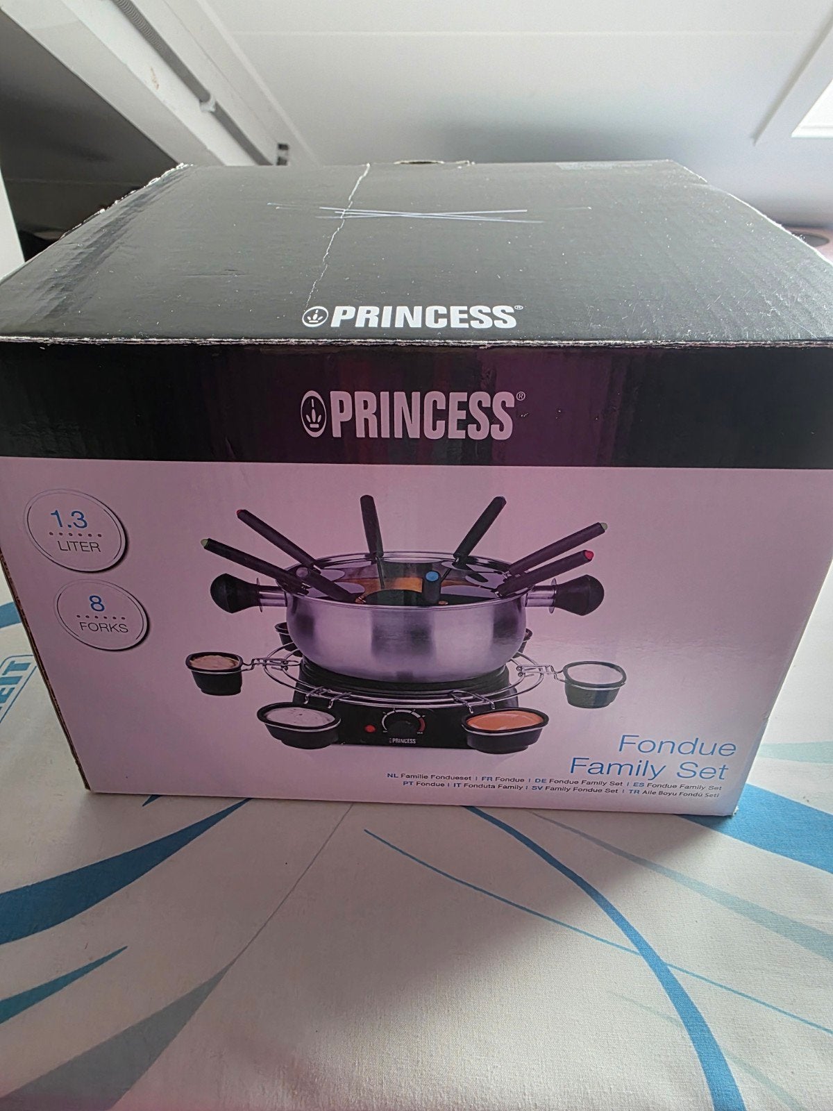 Princess fondue set in goede staat, Ophalen of Verzenden, Zo goed als nieuw, Elektrisch, Fondueset
