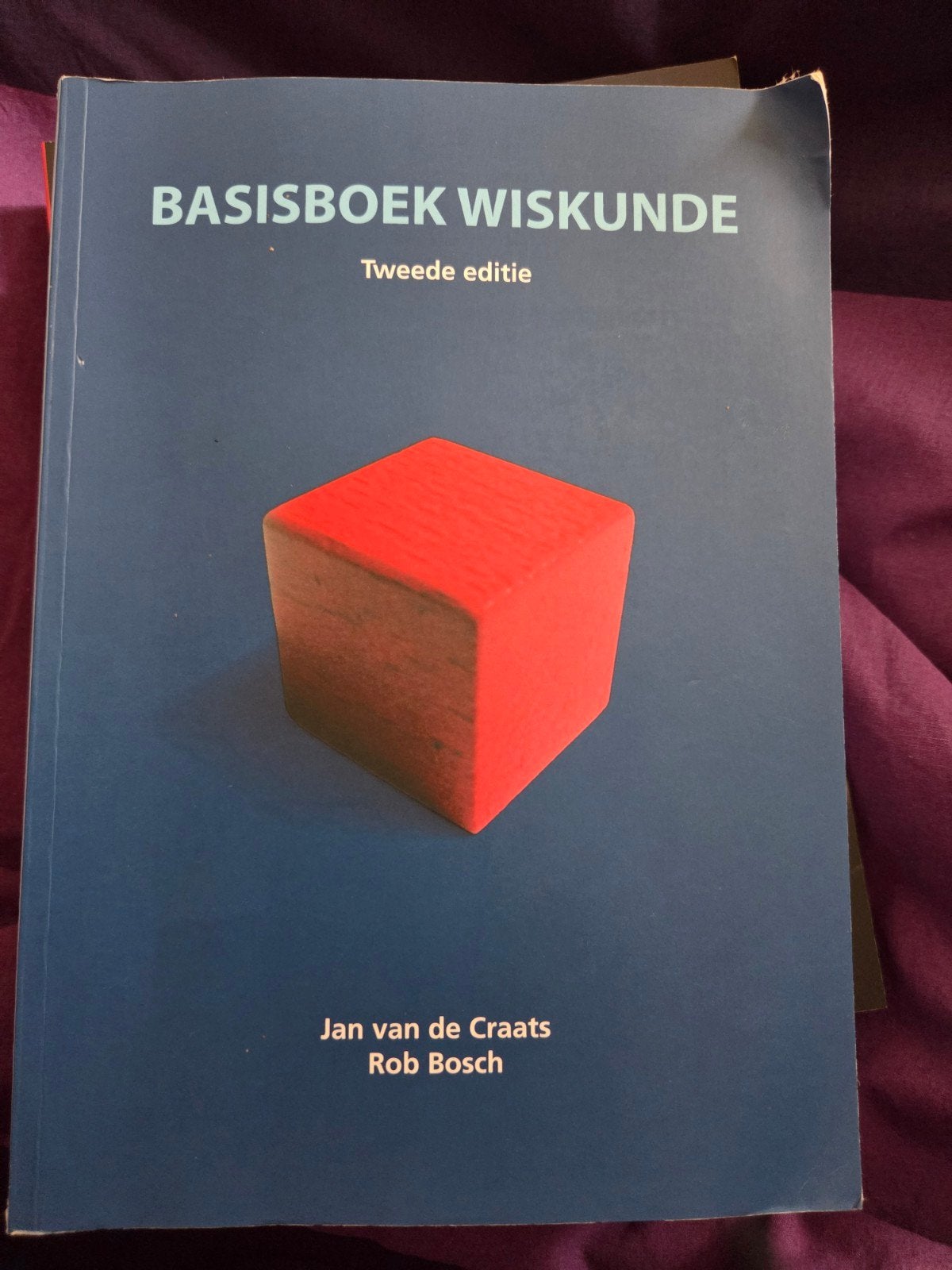 Basisboek Wiskunde - Tweede editie, Zo goed als nieuw, Jan van de Craats & Rob Bosch, Beta, HBO