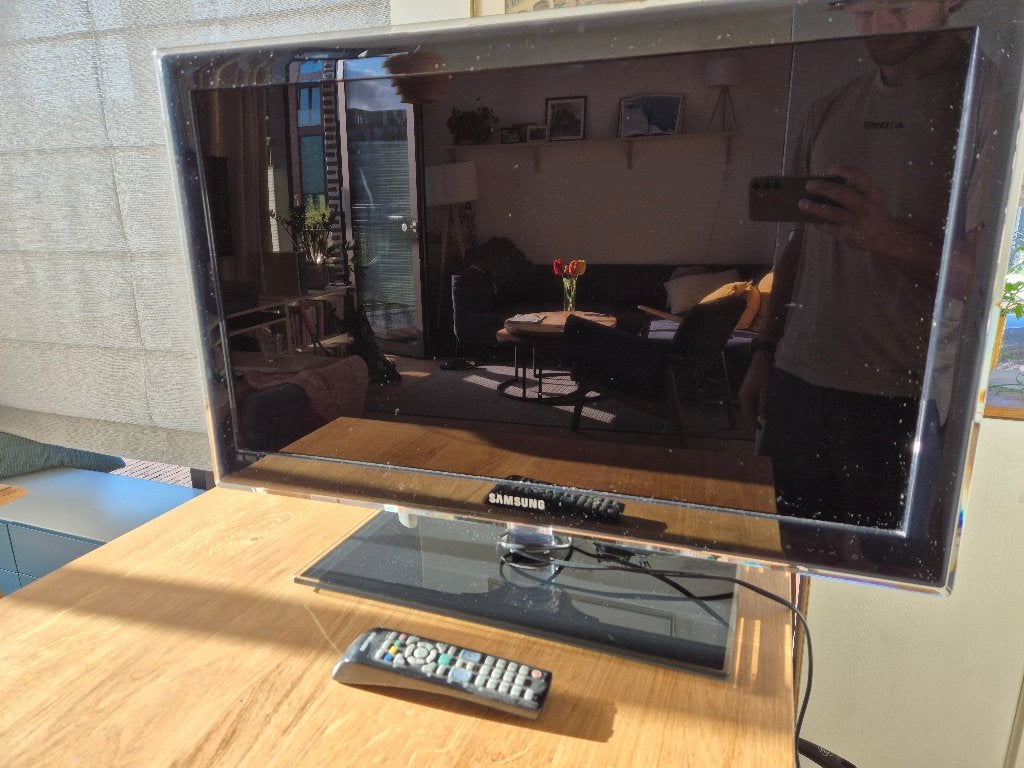 Samsung TV 32 inch, Audio, Tv en Foto, Ophalen, Gebruikt, 50 Hz, LCD