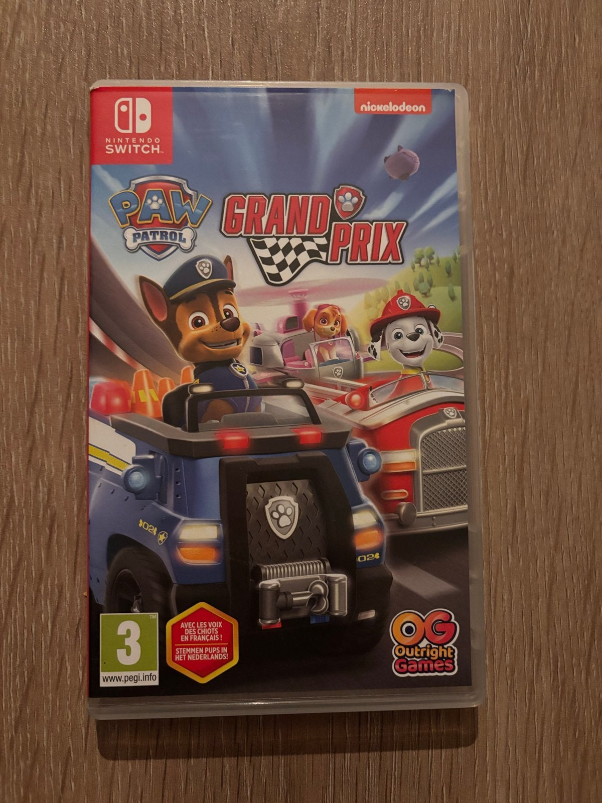 PAW Patrol Grand Prix Nintendo Switch - Raceplezier voor Kid, Racen en Vliegen, Eén computer, Ophalen of Verzenden, Zo goed als nieuw