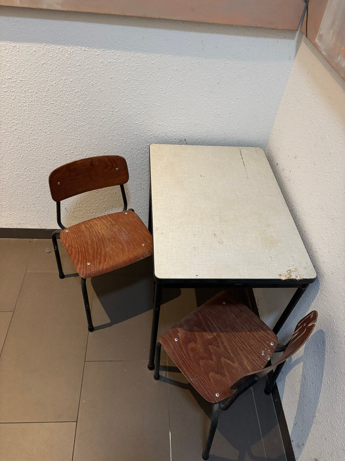 Schooltafeltje en stoelen, Kinderen en Baby's, Kinderkamer | Tafels en Stoelen, Ophalen of Verzenden