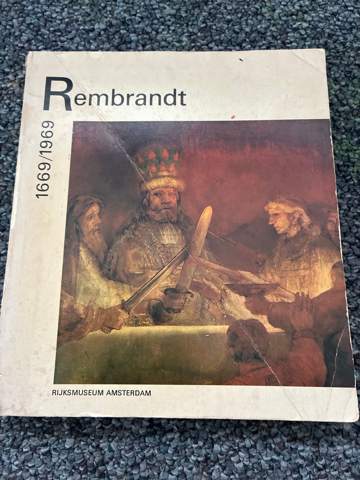 Rembrandt 1669/1969 Rijksmuseum Amsterdam Boek, Ophalen of Verzenden, Gelezen, Schilder- en Tekenkunst