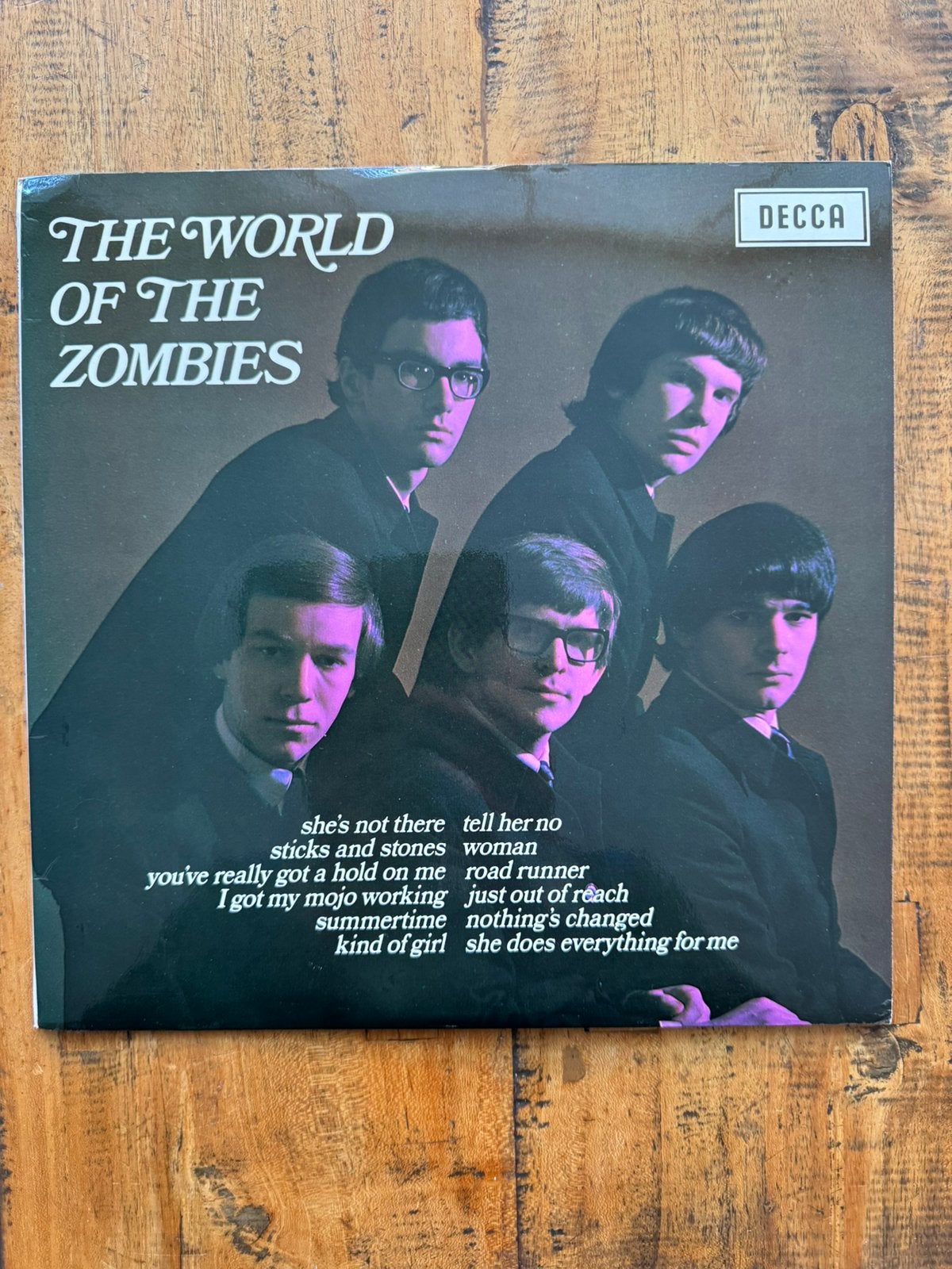 The Zombies : The world of the Zombies UK 1970, Ophalen of Verzenden, Zo goed als nieuw, 12 inch, Poprock