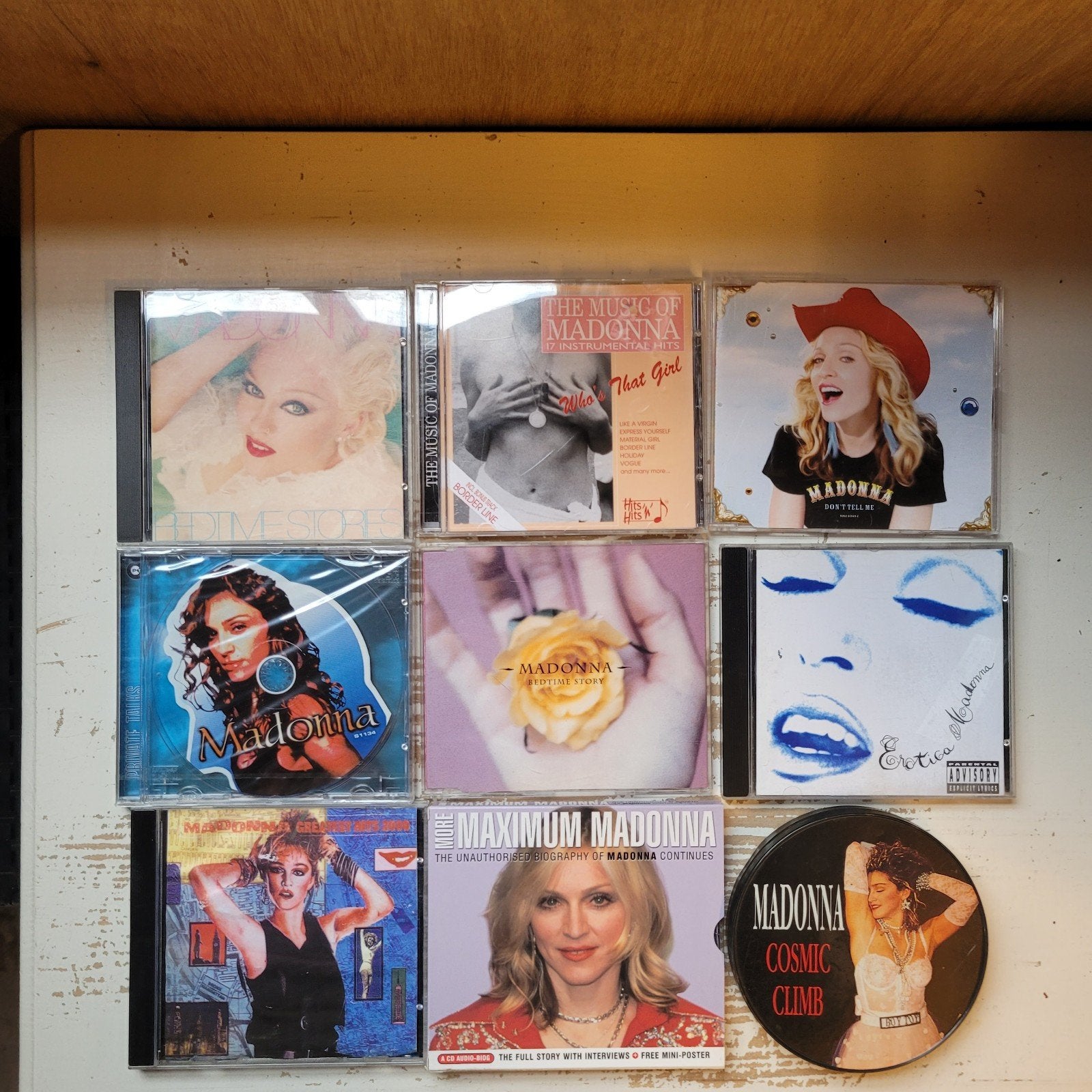 Unieke Madonna CD en CD single verzameling - Te Koop!, Ophalen, Gebruikt