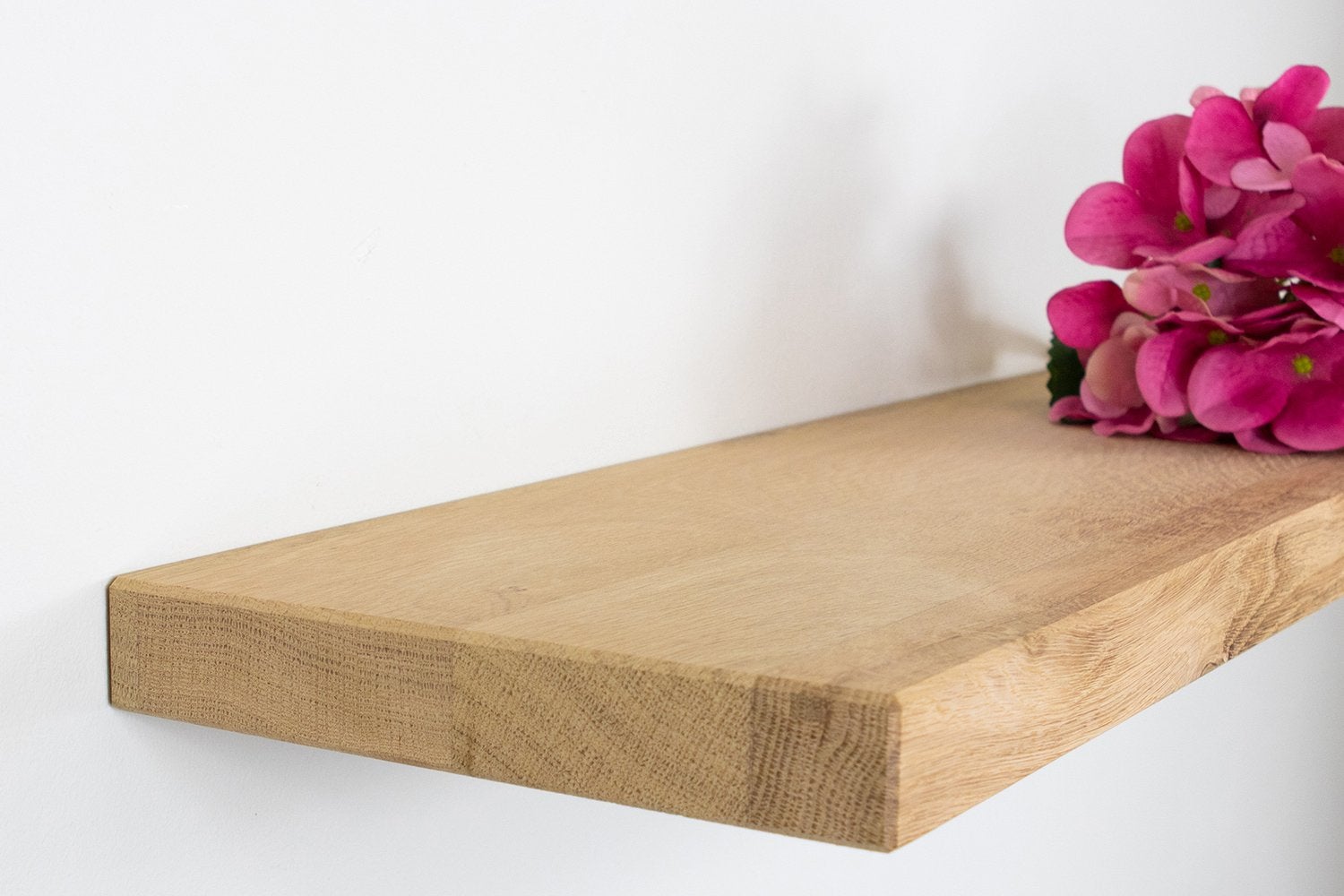 Massief Eiken wandplank eikenhout plank SALE Eikenhout, Ophalen of Verzenden, Nieuw