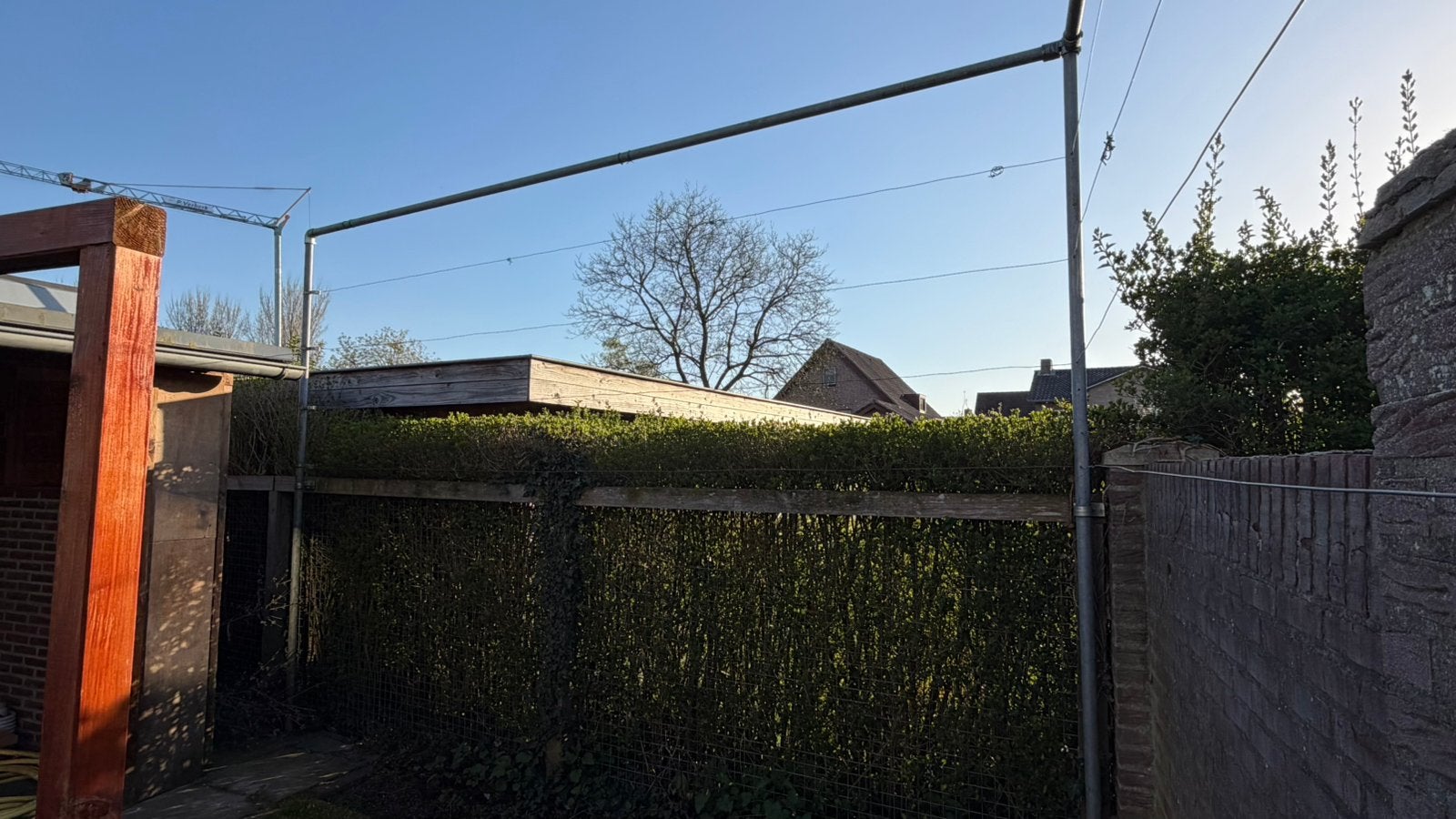 Frame voor leibomen, Ophalen, Gebruikt