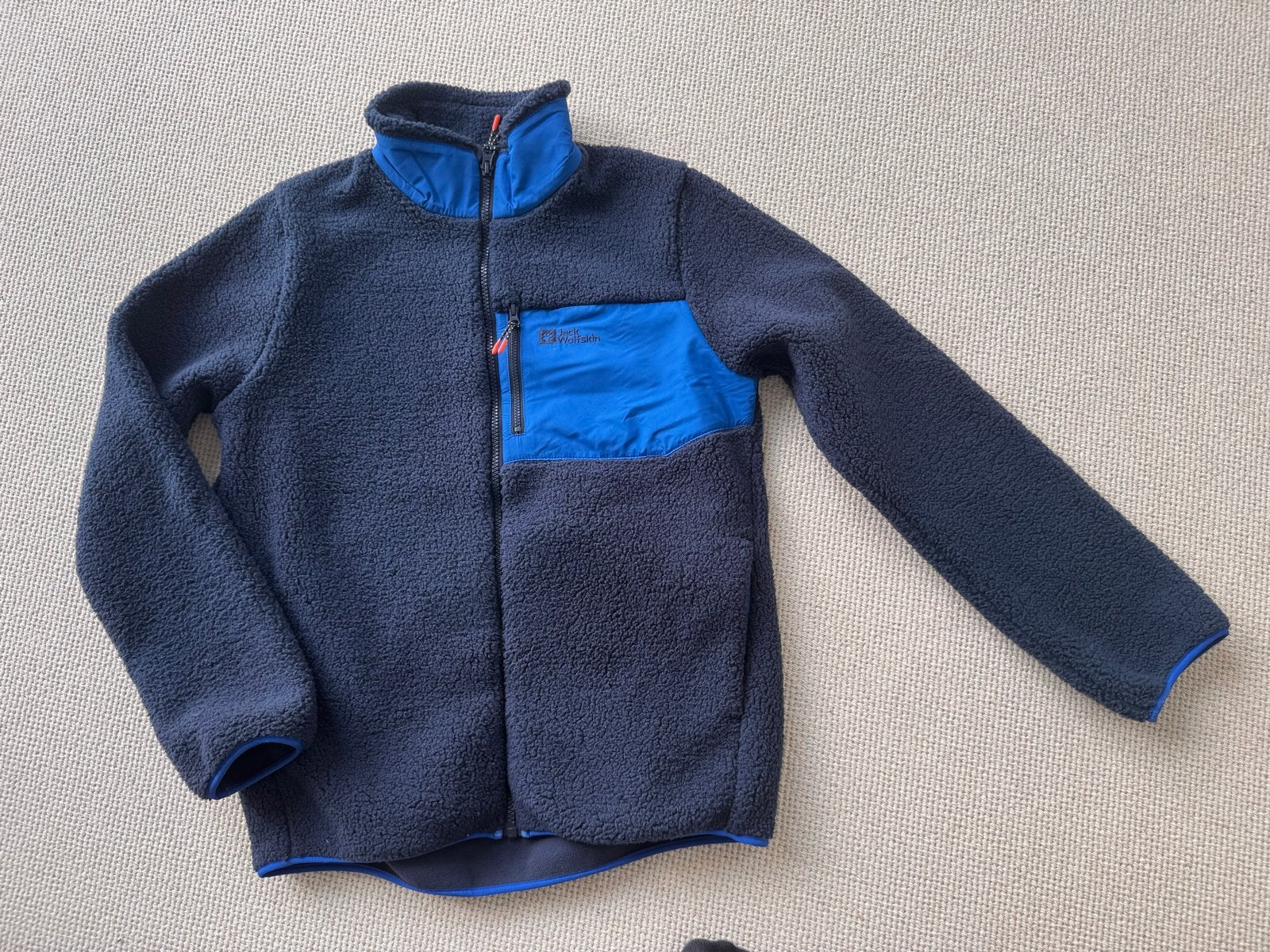 Jack Wolfskin fleecevest - maat 164, Kinderen en Baby's, Ophalen of Verzenden, Zo goed als nieuw, Jongen of Meisje, Jas