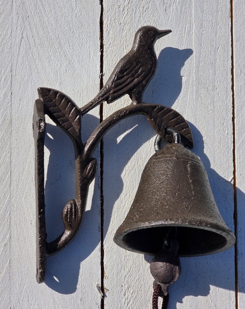 DEURBEL / 1 VOGEL, Tuin en Terras, Huis en tuin decoratie Marie, Nieuw, Info@huisentuindecoratiemarie.nl, Peize
