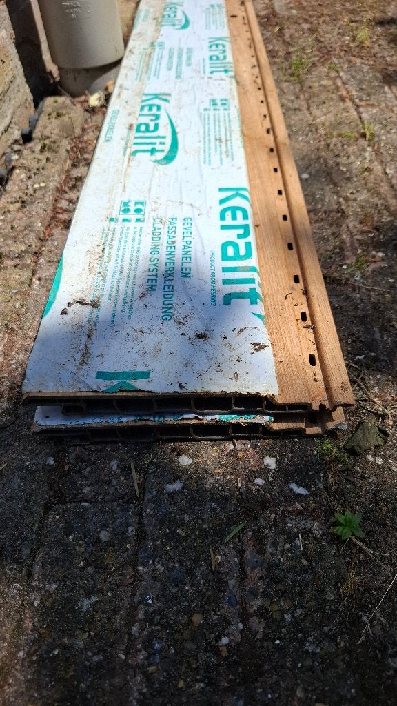 Keralit Gevelpanelen & Profielen (Houtlook), Ophalen, Nieuw