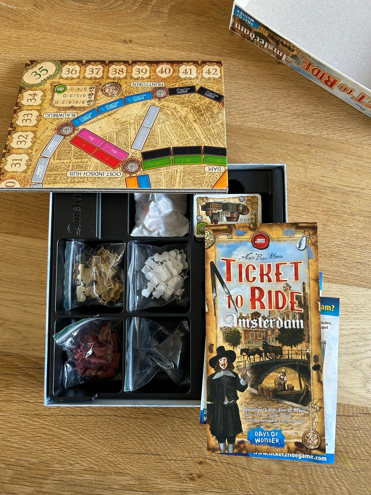 Ticket to Ride Amsterdam - Bordspel, Hobby en Vrije tijd, Gezelschapsspellen | Bordspellen, Drie of vier spelers, Ophalen, Nieuw
