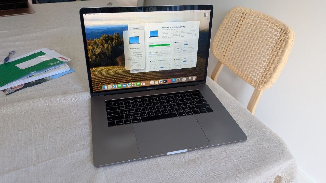 MacBook Pro 15” 2018 i7 16GB 512GB 560X 4GB, 15 inch, Ophalen of Verzenden, Zo goed als nieuw, 256 GB of meer