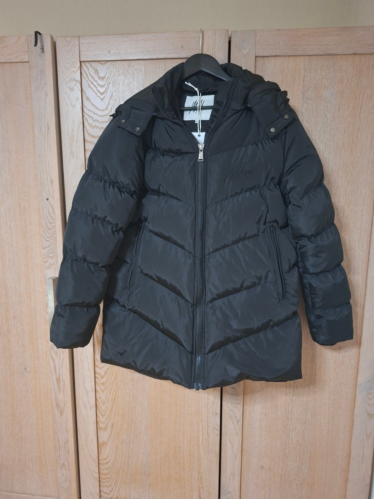malelions winterjas, Malelions, Zwart, Maat 46/48 (XL) of groter, Nieuw
