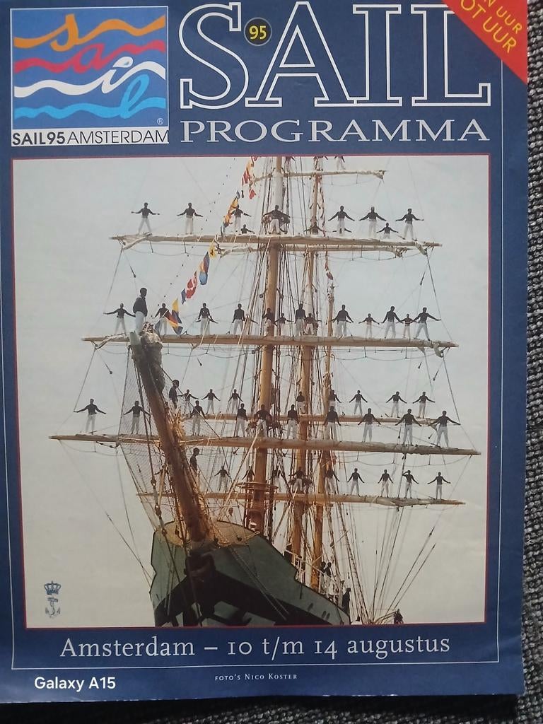 Sail 95, Ophalen of Verzenden, Nieuw, Boek of Tijdschrift
