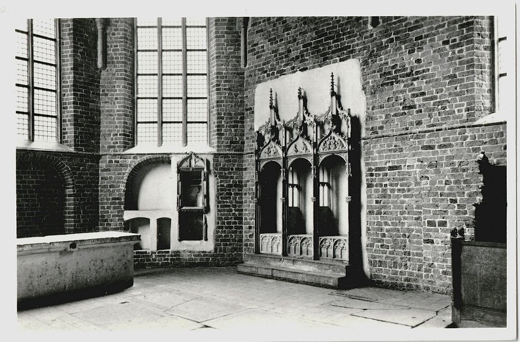 Ter Apel, het Levietengestoelte, ongelopen,uitgever v.d.Helm, Verzenden, 1940 tot 1960, Ongelopen, Groningen