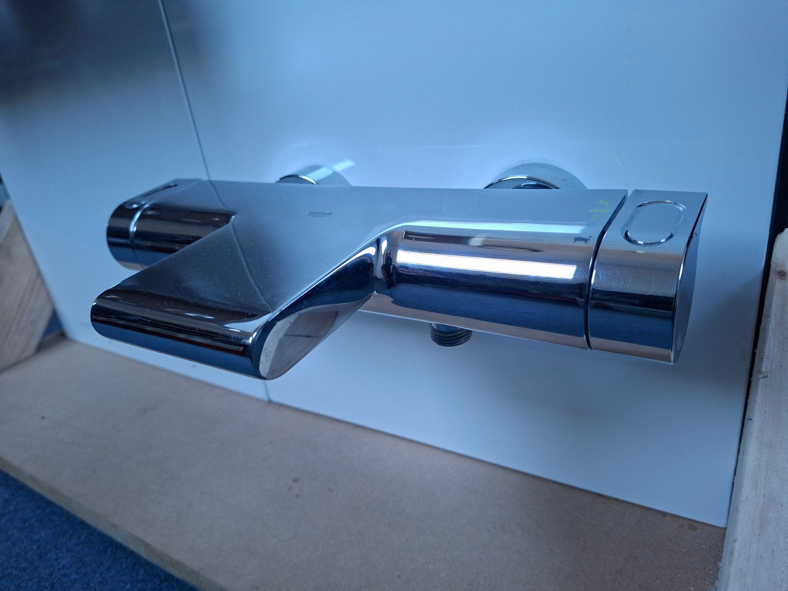 prachtige Grohe 2000 thermostatische badmengkraan, Ophalen of Verzenden, Chroom, Bad