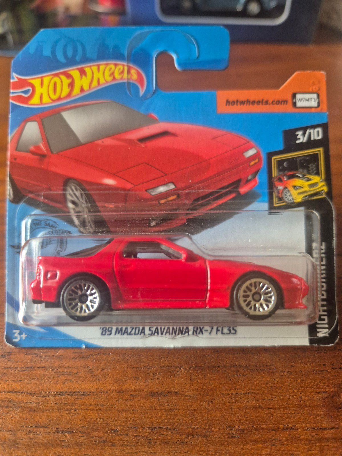 Hot Wheels '89 Mazda Savanna RX-7 FC3S Rood, Ophalen of Verzenden, Nieuw, Auto