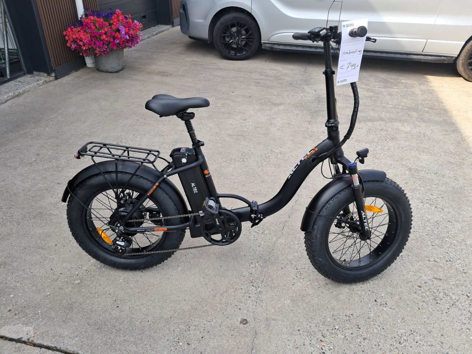 Altec focus s vouwfiets elektrische van € 999,- nu € 749,-, Ophalen, Nieuw, 20 inch of meer, Versnellingen