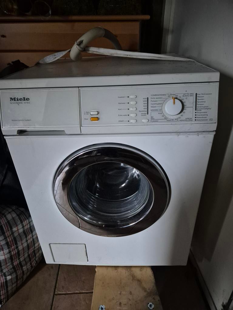 Miele NOVOTRONIC W 965 Wasmachine, Ophalen, Gebruikt, Handwasprogramma, Voorlader