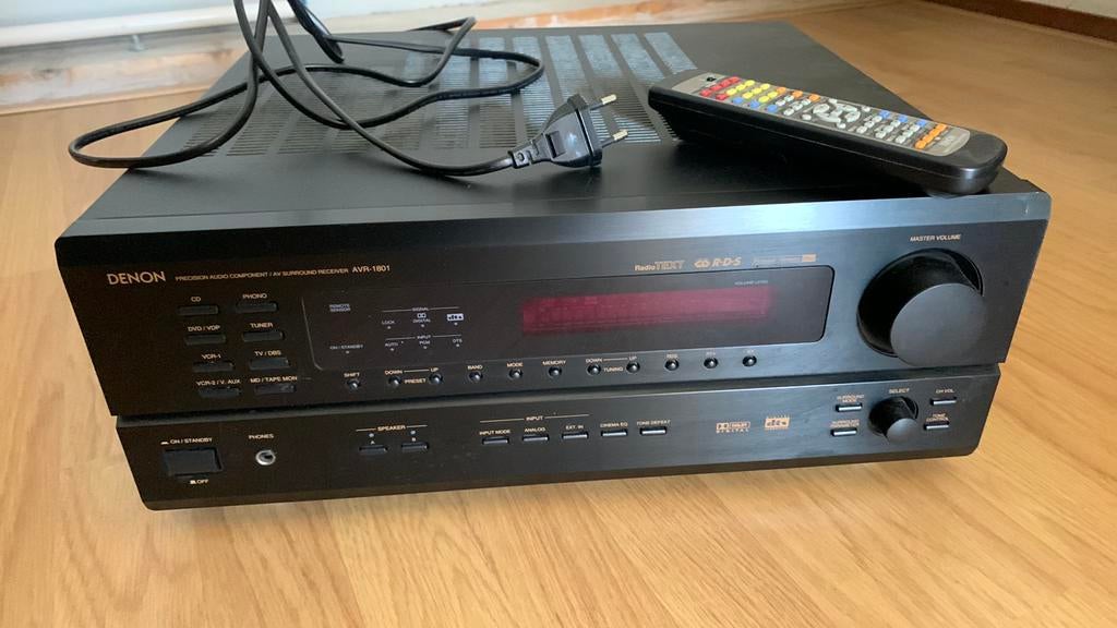 Denon AVR1801, Audio, Tv en Foto, Ophalen, Zo goed als nieuw, 120 watt of meer, Denon