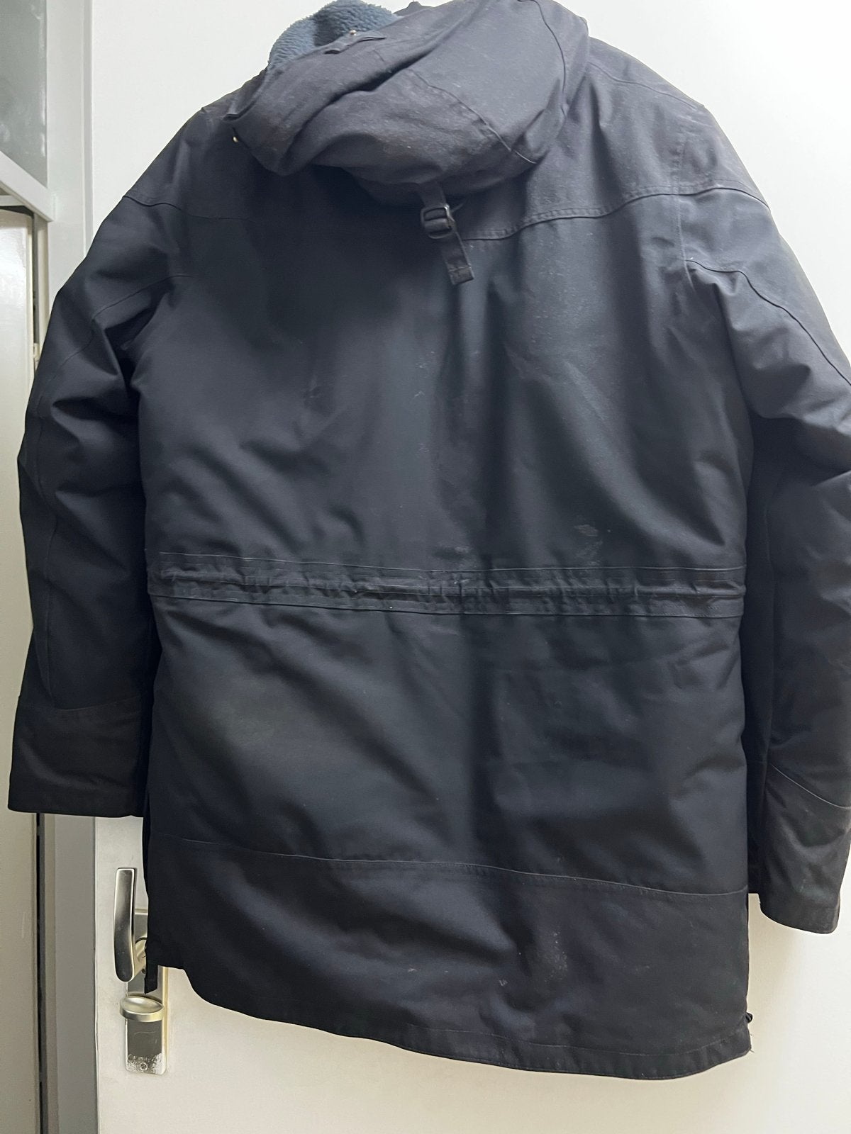 Decathlon Winterjas Heren - Maat M - Zwart, Ophalen of Verzenden, Zo goed als nieuw, Maat 48/50 (M), Zwart