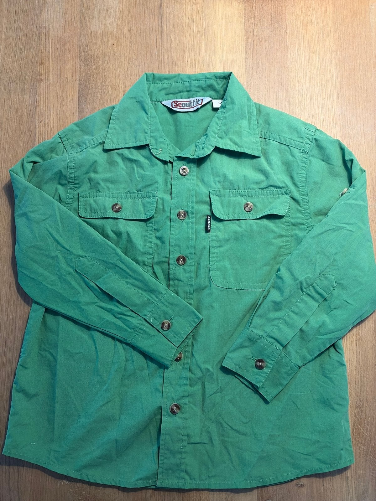 Scoutfit Welpen Blouse Maat 128, Ophalen of Verzenden, Gebruikt, Jongen of Meisje, Overhemd of Blouse