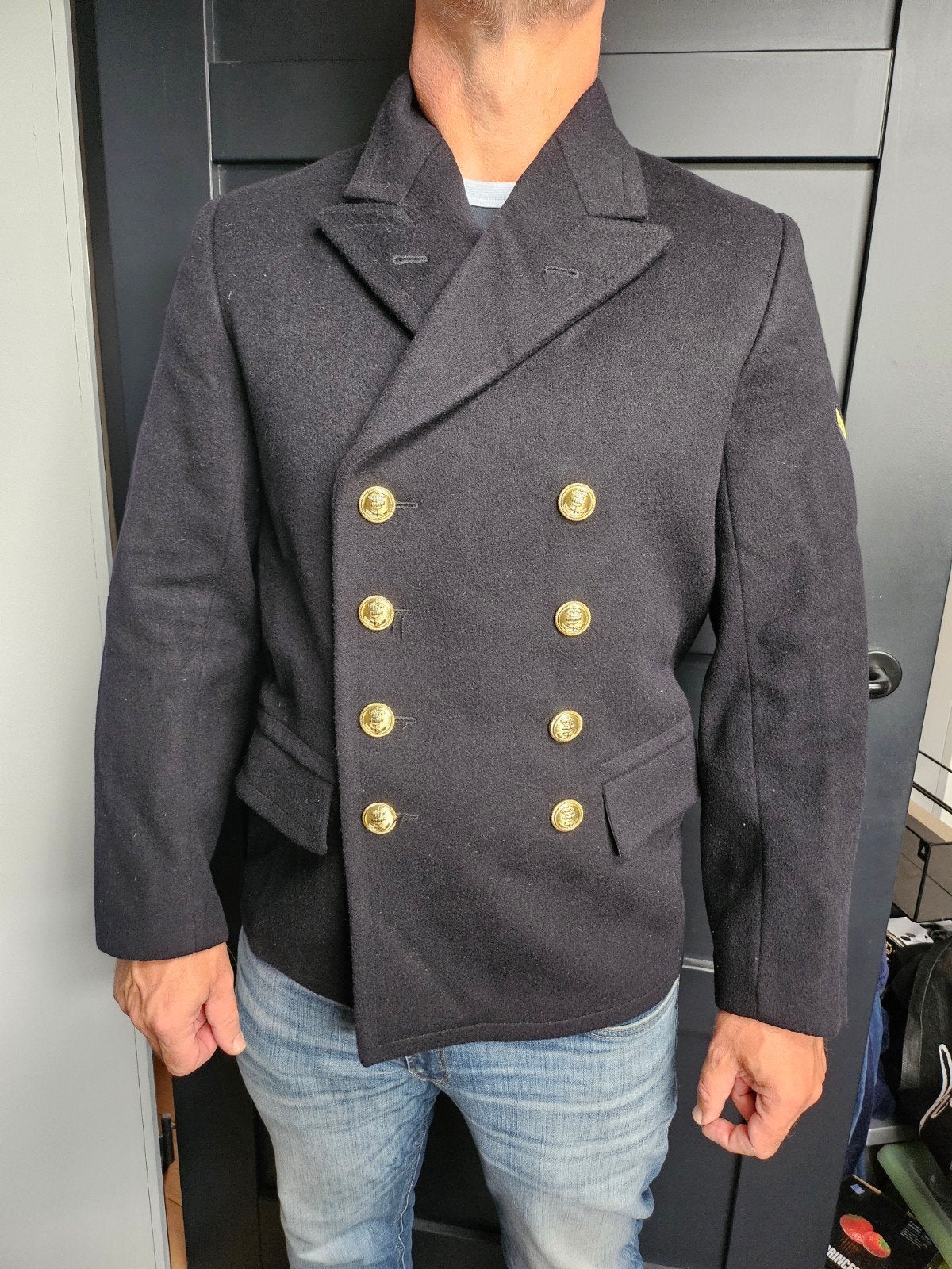 kon marine parka mt46 als nieuw, Verzamelen, Militaria | Algemeen, Ophalen of Verzenden