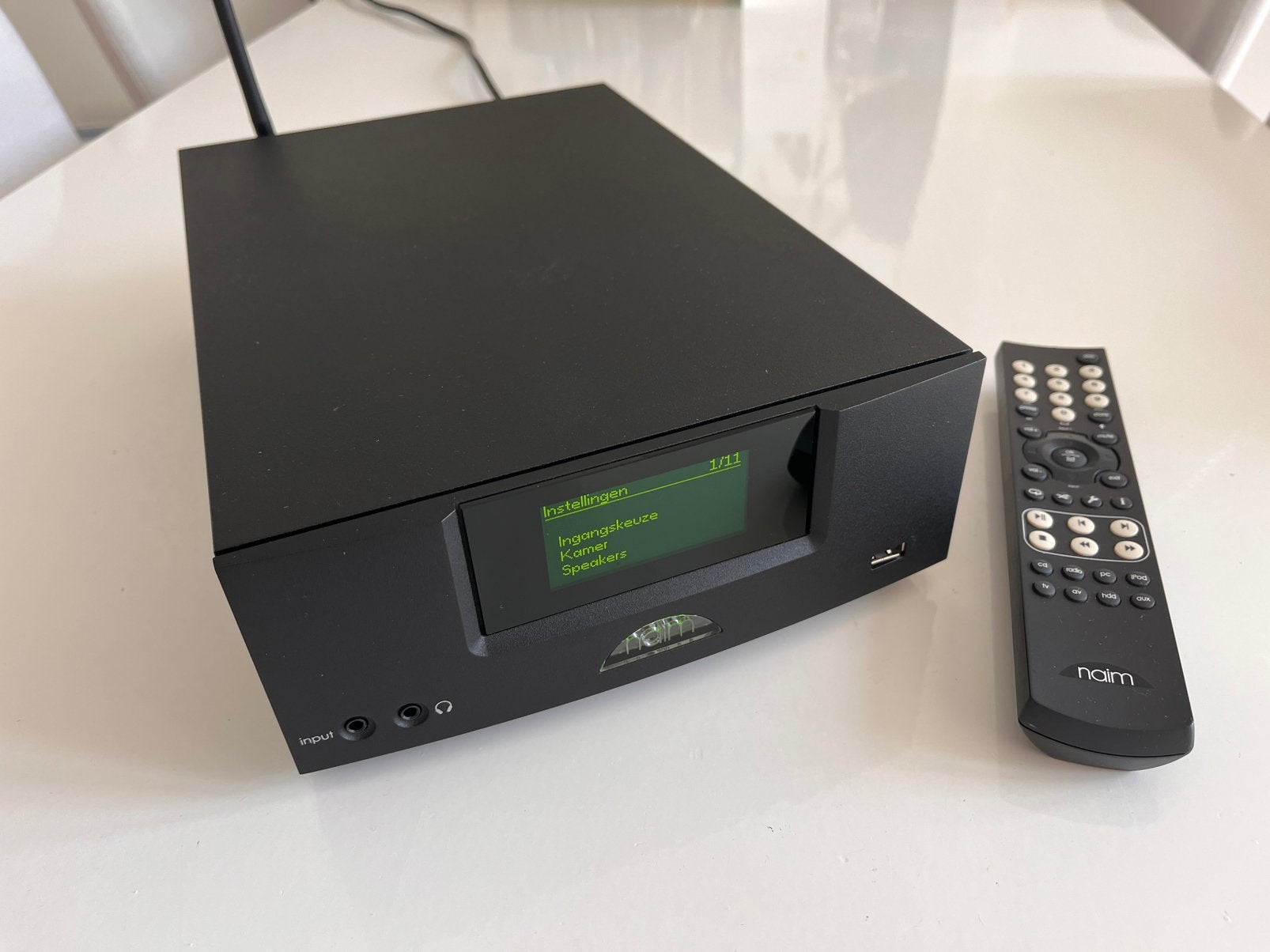 Naim UnitiQute 2 - all in one versterker/streamer, Ophalen, Zo goed als nieuw, Overige merken